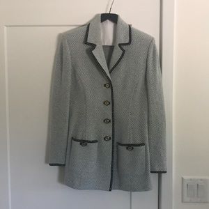 St. John suit (blazer and skirt). Size 2.